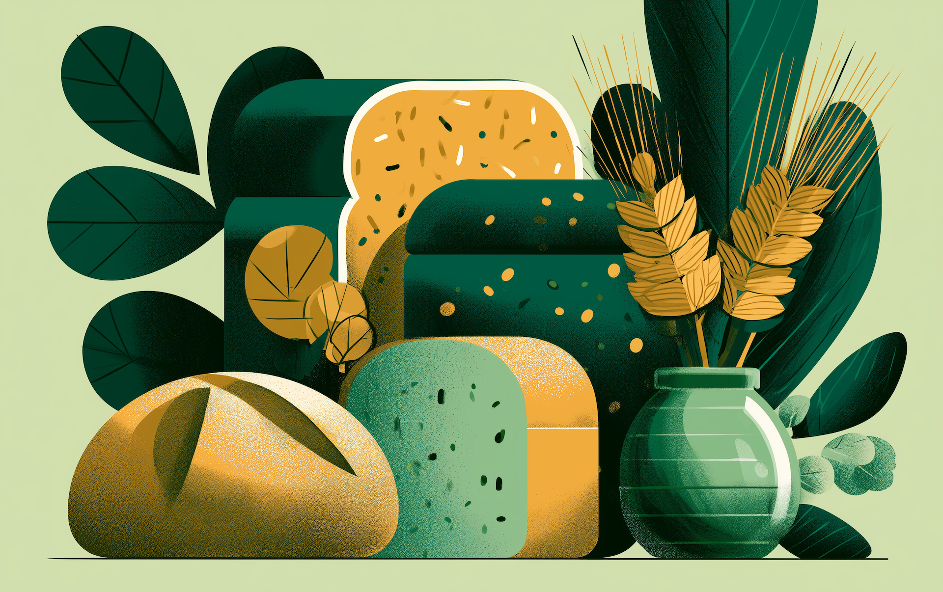 a group of the best breads for steady blood sugar