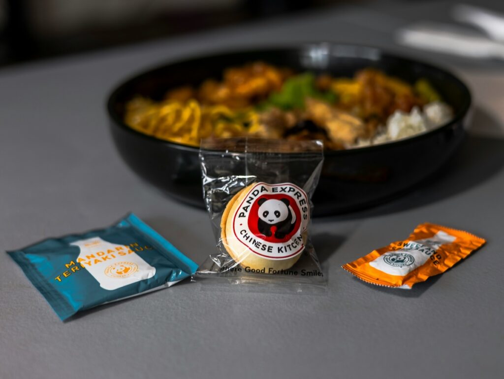 Panda Express offers a healthier option of a Teriyaki Chicken Club Meal.