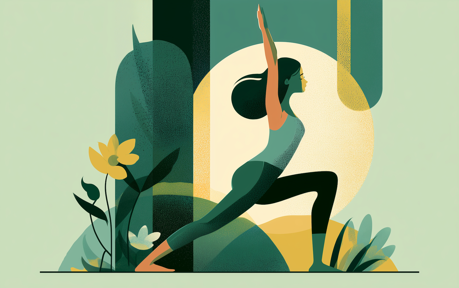 a woman does yoga, which is one of the best exercises for arthritis