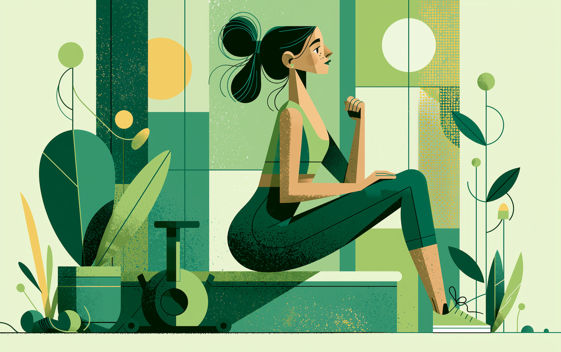 a woman resting on a bench after a workout, reflecting the patience needed for how long does it take to grow glutes