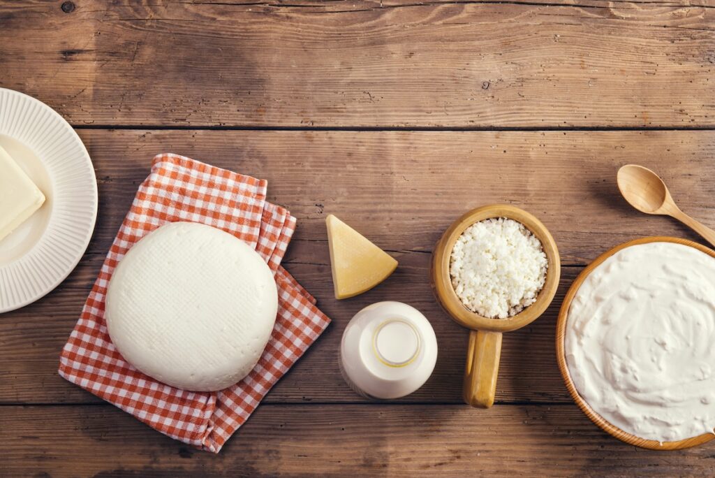 milk, cheese, and yogurt are all foods that contain electrolytes